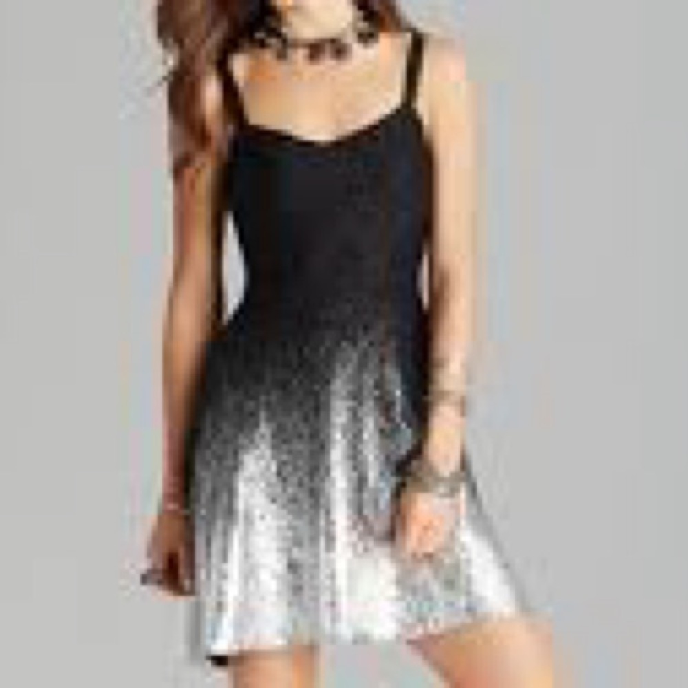 Free People Ombre Foil
Sparkle Dress